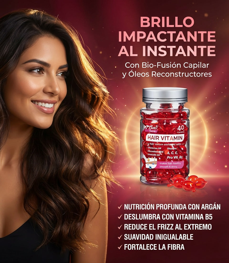 HAIR VITAMIN 2 X1 BRILLO IMPACTANTE AL INSTANTE